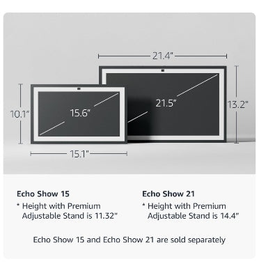 Amazon Echo Show 21 Smart Display Black (2024) product image 7