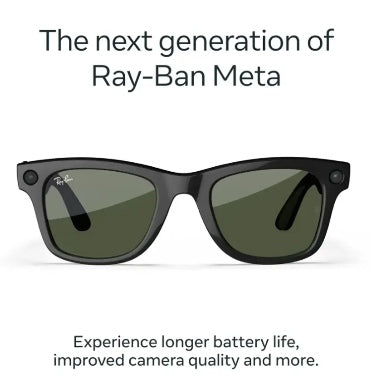Ray-Ban Meta - Skyler (gen2) Regular Shiny Black/Polarized Gradient Graphite product image 2