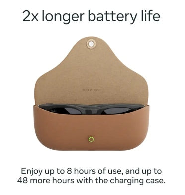 Ray-Ban Meta - Wayfarer (gen2) Regular Matte Black/Transitions Grey product image 6