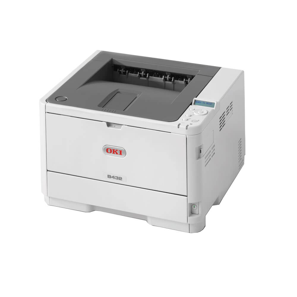 OKI B432DN A4 Mono Laser Printer (45762012) image 2