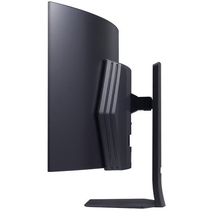 LG UltraGear 45-inch UWQHD OLED Curved 240Hz Gaming Monitor (45GS95QE-B.AFB) — rear view