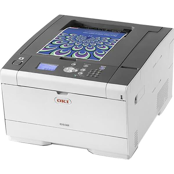 OKI C532dn A4 Colour Laser Printer (46356102) image 3