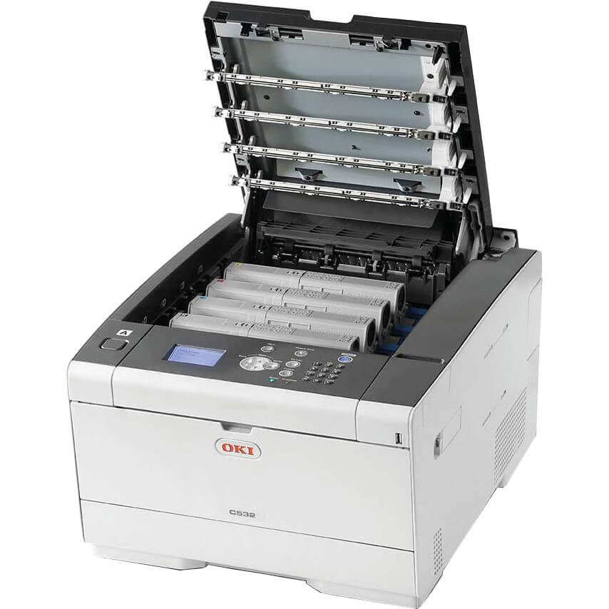 OKI C532dn A4 Colour Laser Printer (46356102) image 4
