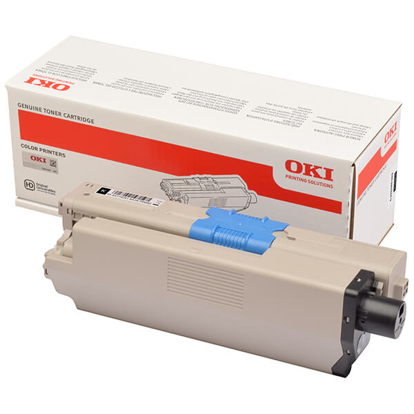 Genuine OKI C332dn/MC363dn Black Toner (46508740) image 1