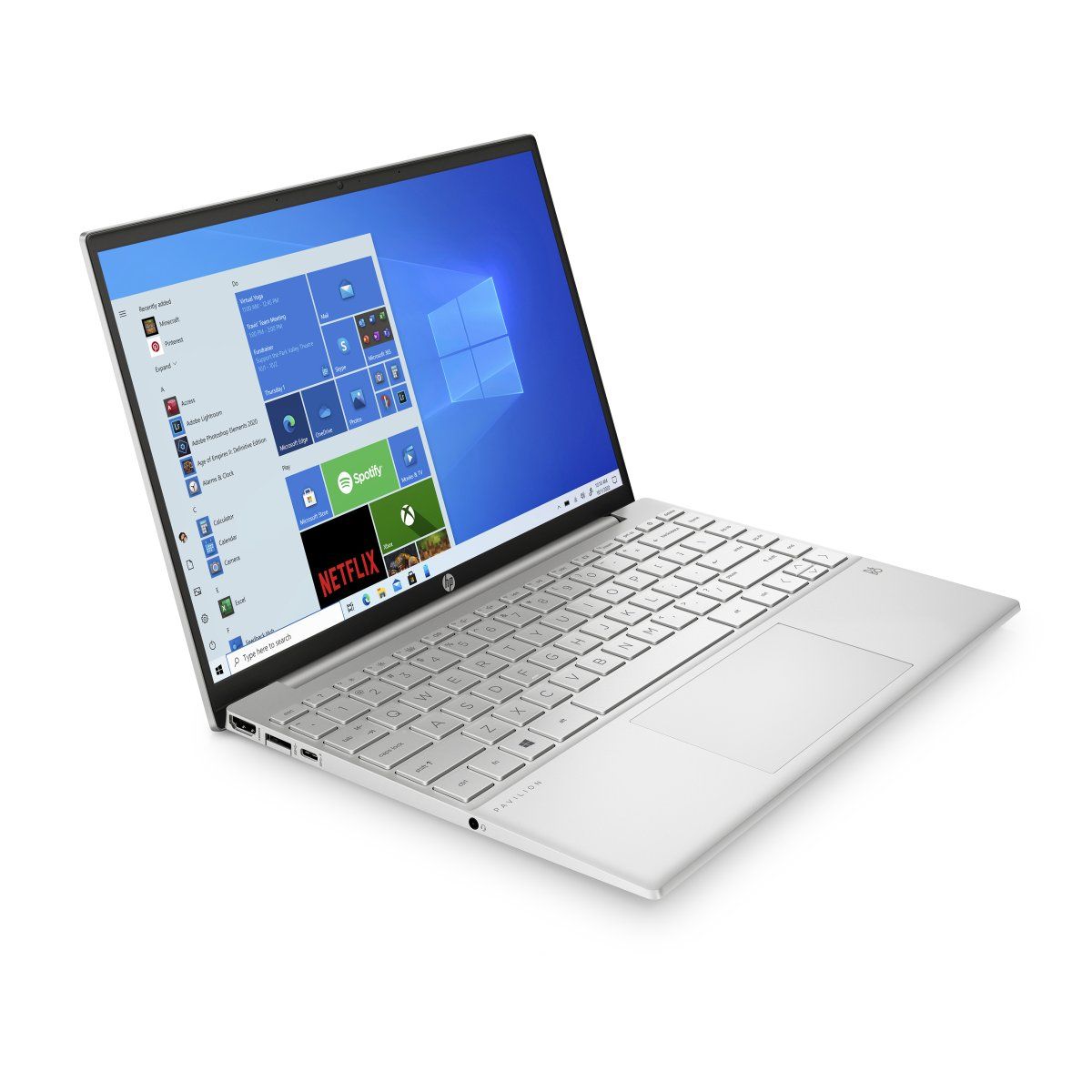 HP Pavilion Aero 13 Notebook PC – Ryzen 5-5600U / 13.3″ WUXGA / 8GB RAM / 512GB SSD / Win 11 Home (51N40EA) — side view
