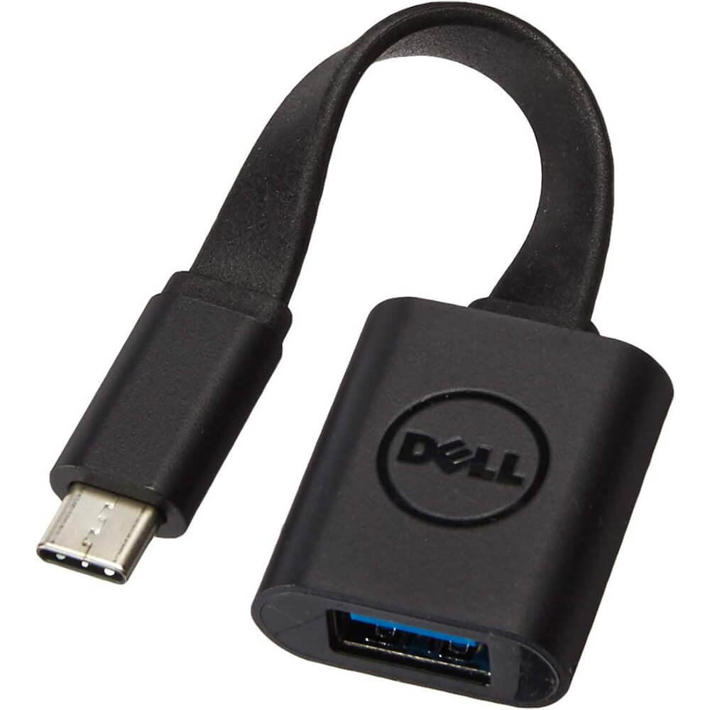 Dell USB-C to USB-A 3.0 Adapter (470-ABNE) — front view