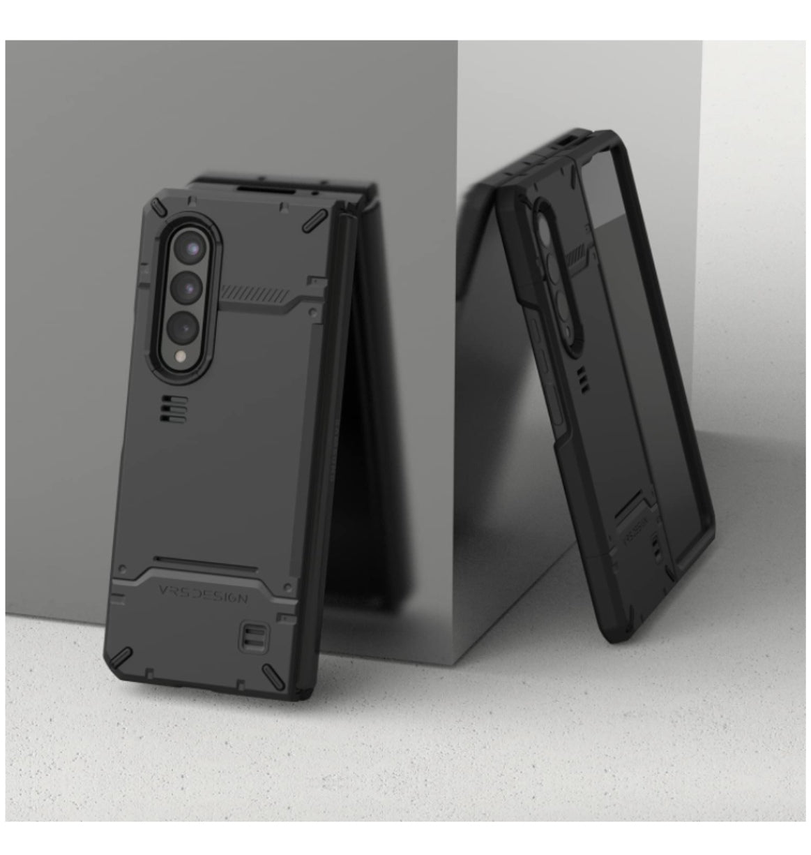 Poetic Samsung Galaxy Z Fold 3 5G Premium Rugged Hard Drop Case Black product image 4