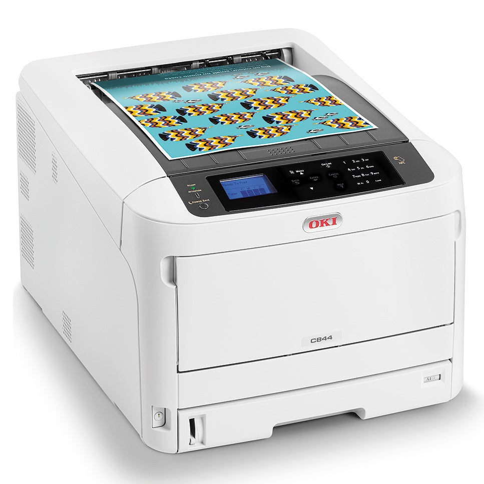 OKI C844dnw A3 Colour Laser Printer (47074304) image 2