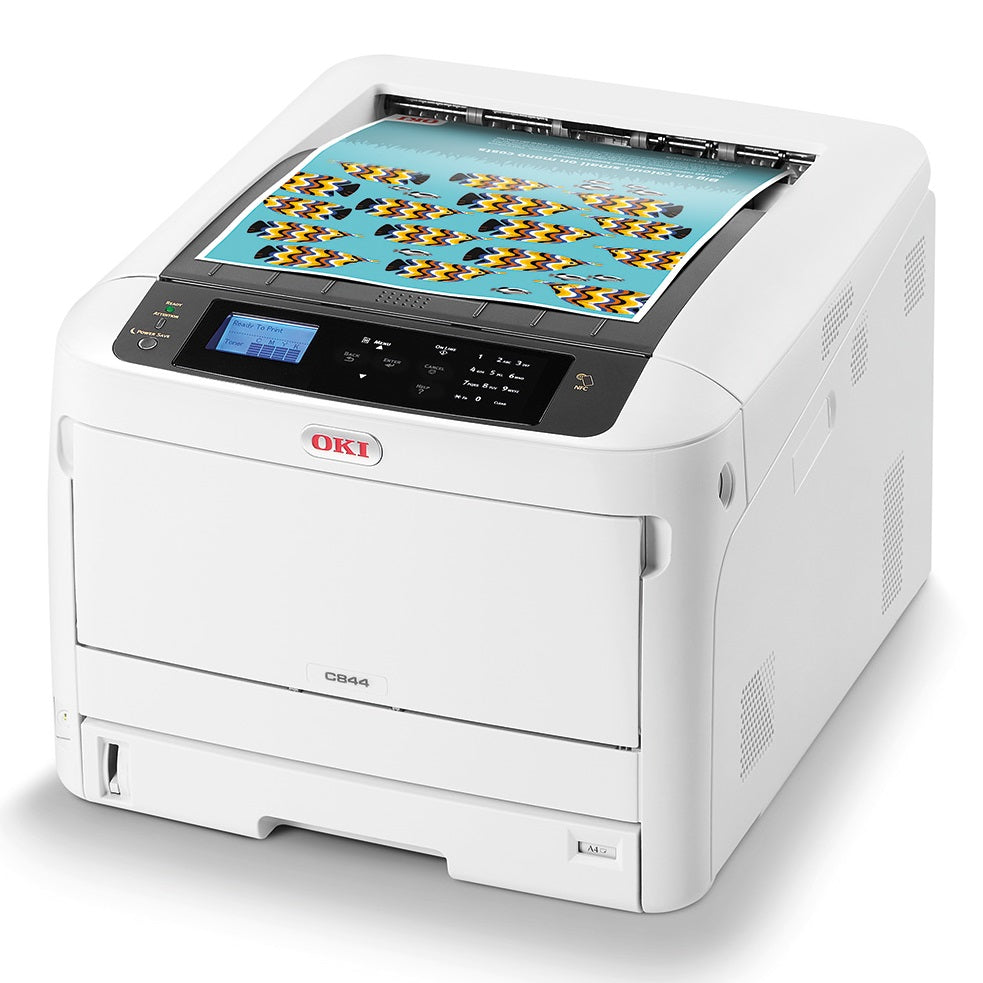 OKI C844dnw A3 Colour Laser Printer (47074304) image 3