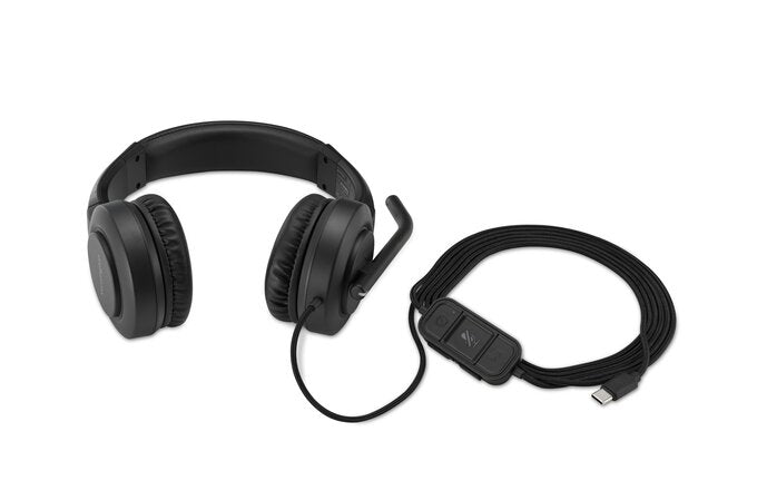 Kensington H1000 USB-C On-Ear Headset (K83450WW) — side view