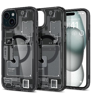 Spigen iPhone 15 Plus Premium Ultra Hybrid Magfit Case Zero One product image 1