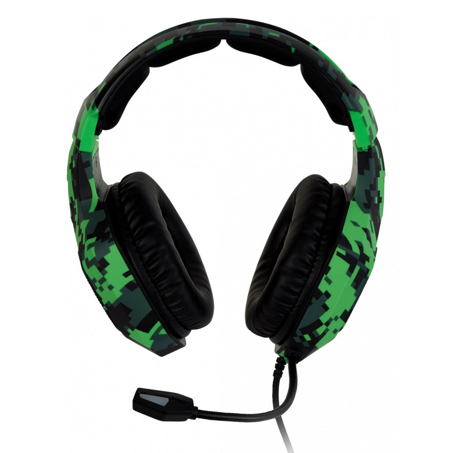 SureFire Skirmish Wired Gaming Headset – Green Camouflage image 1