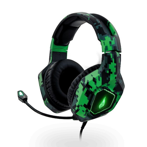 SureFire Skirmish Wired Gaming Headset – Green Camouflage image 3
