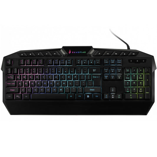 SureFire Kingpin RGB Multimedia Gaming Keyboard (48824) image 1