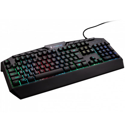SureFire Kingpin RGB Multimedia Gaming Keyboard (48824) — front view
