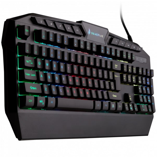 SureFire Kingpin RGB Multimedia Gaming Keyboard (48824) image 3