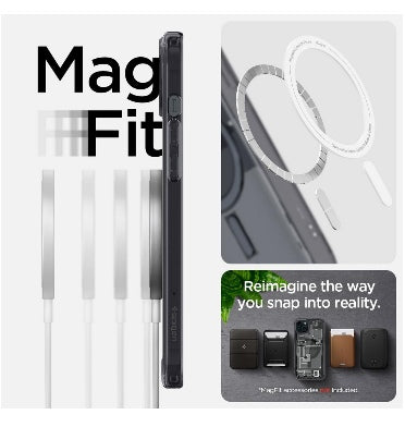 Spigen iPhone 15 Plus Premium Ultra Hybrid Magfit Case Zero One product image 5
