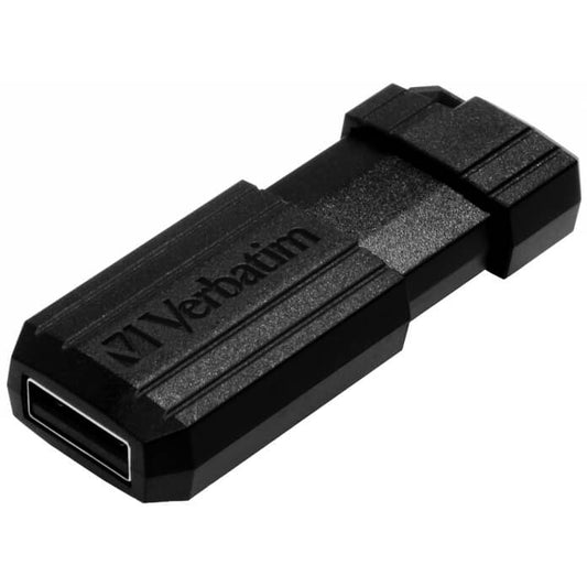 Verbatim 16GB Pinstripe USB – Black (49063) image 1