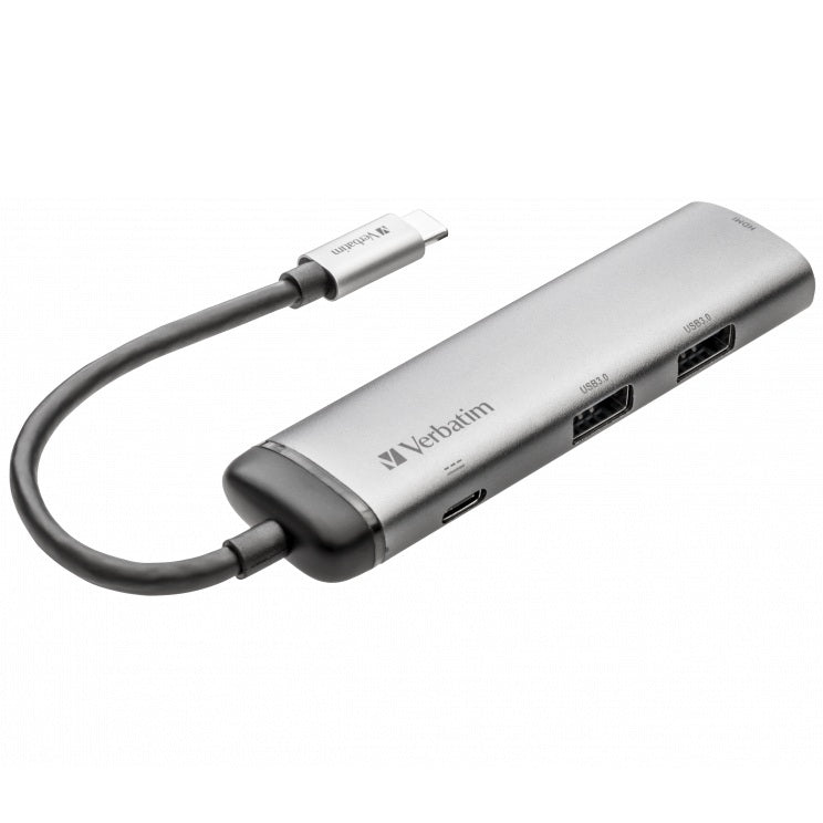 Verbatim USB-C Multiport Hub (49140) — front view