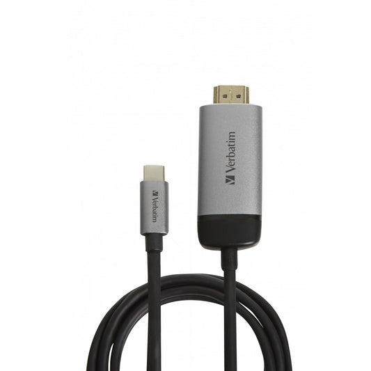 Verbatim USB-C to HDMI 4K Adapter with 1.5m Cable (49144) image 1