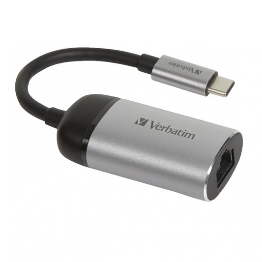 Verbatim USB-C to Gigabit Ethernet Adapter (49146) image 1