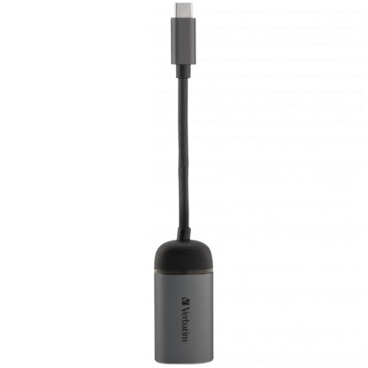 Verbatim USB-C to Gigabit Ethernet Adapter (49146) — side view