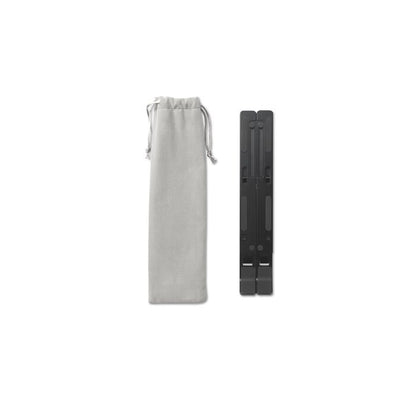 Kensington Collapsible Aluminum Laptop Riser (K50406WW) — side view