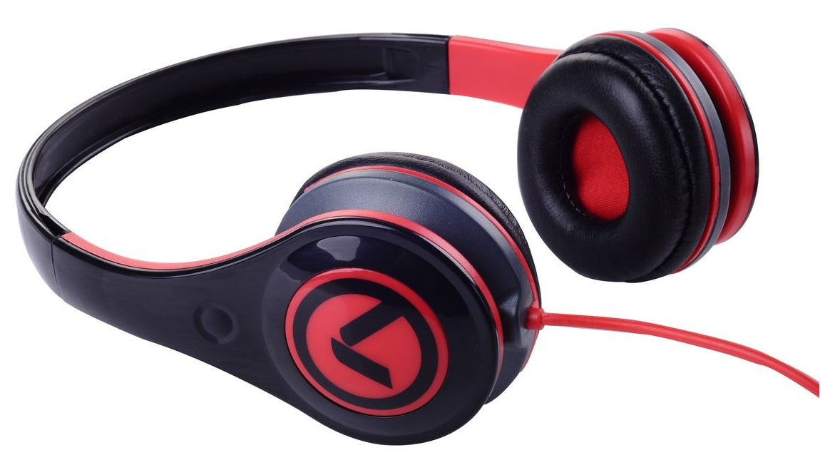 Amplify Freestylers Black & Red Headphones (AM2002BKR)