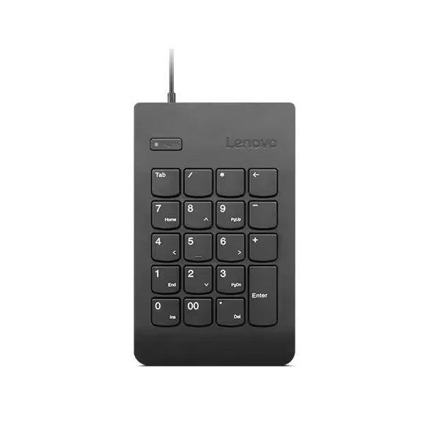 Lenovo USB Gen II Numeric Keypad (4Y40R38905) — front view