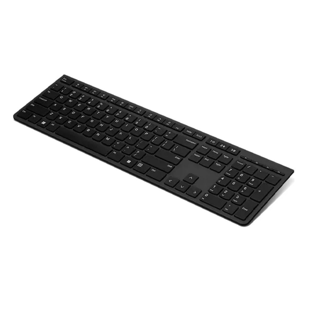 Lenovo Professional Wireless Rechargeable Keyboard – US (4Y41K04031) — front view