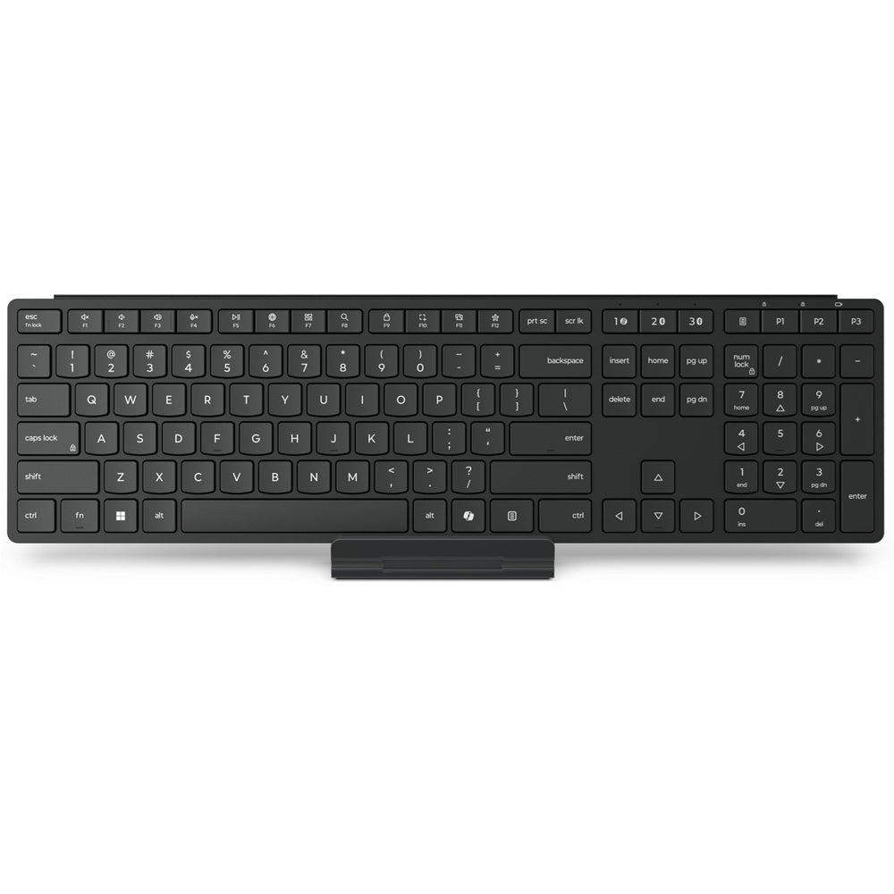 Lenovo Wireless Multi-Mode Pro Keyboard 6000 – US English (4Y41S04659) — rear view