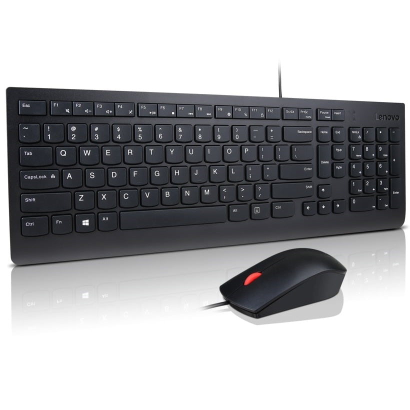 Lenovo Essential Wired Combo Keyboard and Mouse (4X30L79922) — front view