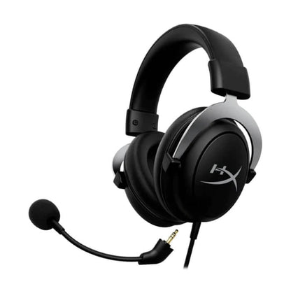 HyperX CloudX Wired Black & Silver Headset for Xbox (4P5H8AA) — rear view