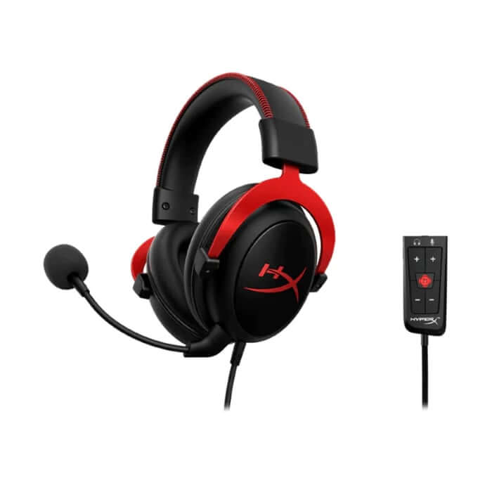 HyperX Cloud II Black & Red Gaming Headset (4P5M0AA) image 3