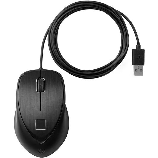 HP USB Fingerprint Mouse (4TS44AA) image 1