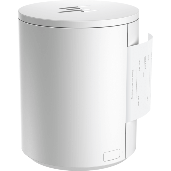 HP Engage One Prime Receipt Printer – White (4VW61AA) image 1