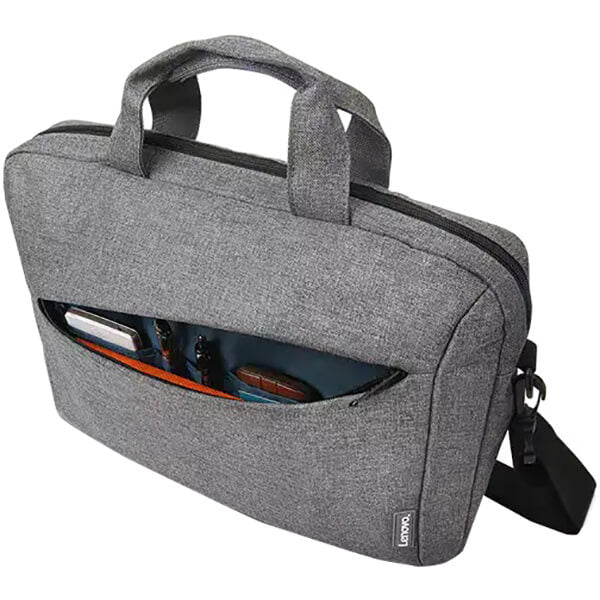 Lenovo 15.6’’ Casual Topload Case – Grey (4X40T84060) — side view