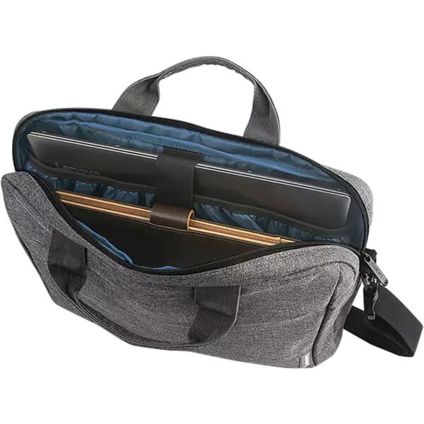 Lenovo 15.6’’ Casual Topload Case – Grey (4X40T84060) — rear view