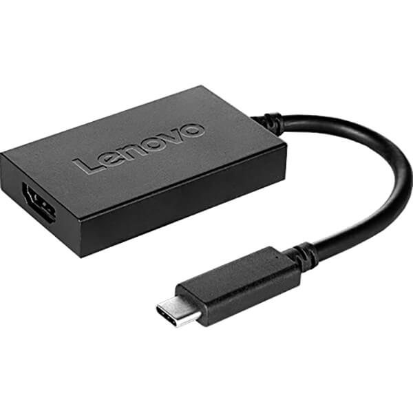 Lenovo USB-C to HDMI Adapter with Power Pass Through(4X90K86567) — side view