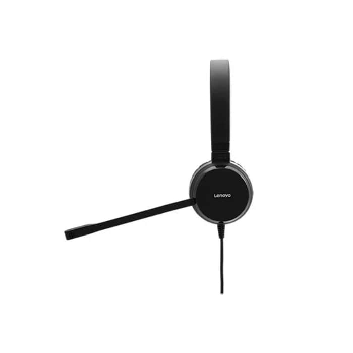 Lenovo Pro Wired Stereo VOIP Headset (4XD0S92991) — side view