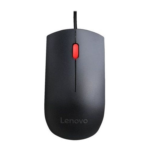 Lenovo Essential USB Mouse — front view