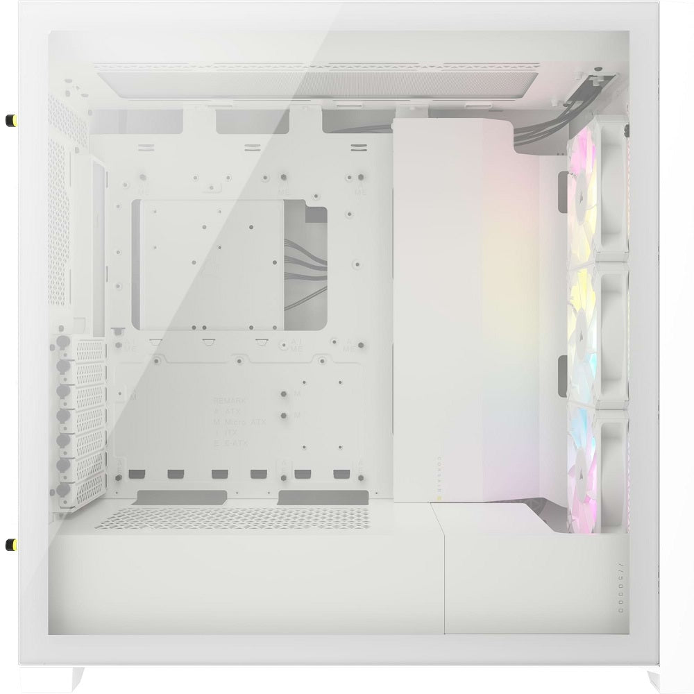 Corsair iCUE 5000D RGB Airflow Mid-Tower White PC Case (CC-9011243-WW) image 3