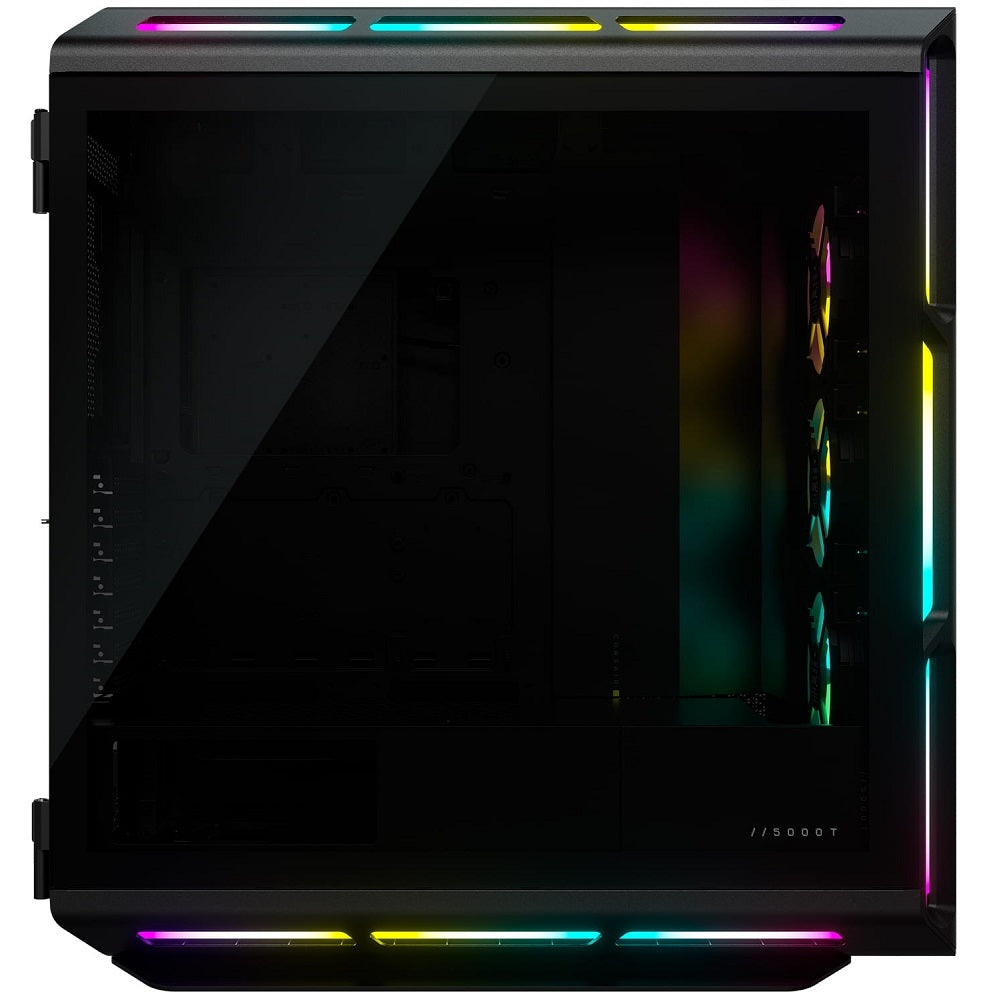 Corsair iCUE 5000T RGB Tempered Glass Mid-Tower ATX PC Case – Black (CC-9011230-WW) image 4
