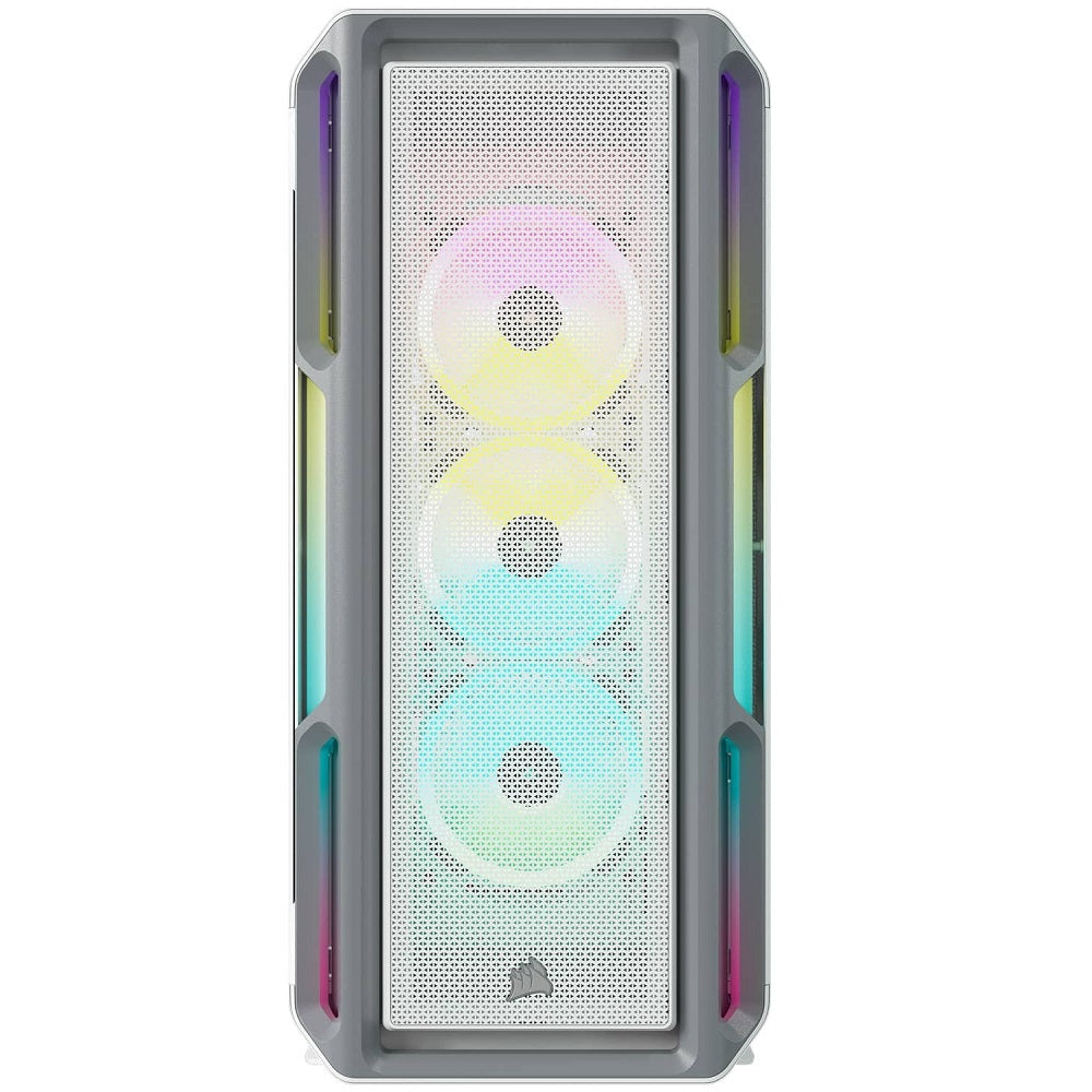 Corsair iCUE 5000T RGB Tempered Glass Mid-Tower ATX White PC Case (CC-9011231-WW) image 3