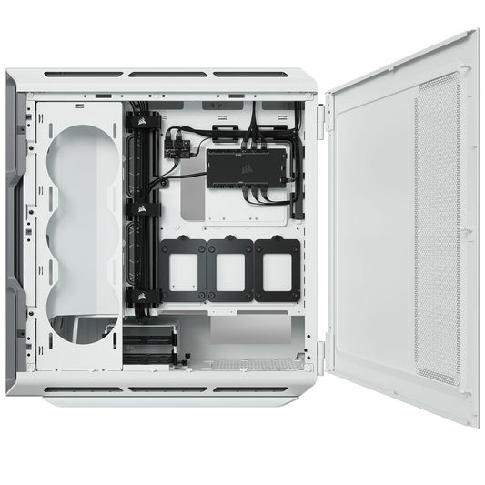 Corsair iCUE 5000T RGB Tempered Glass Mid-Tower ATX White PC Case (CC-9011231-WW) image 2