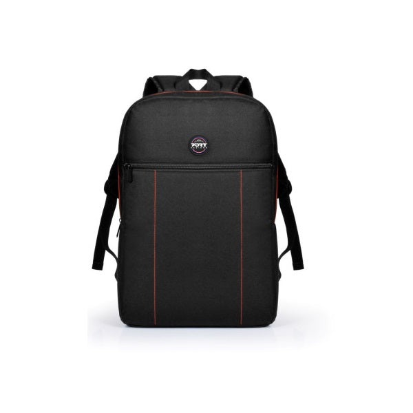 Port Designs 15.6-inch Backpack and Wireless Mouse Bundle (501901) — front view