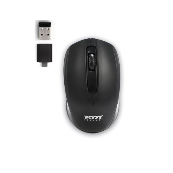 Port Designs 15.6-inch Backpack and Wireless Mouse Bundle (501901) — rear view