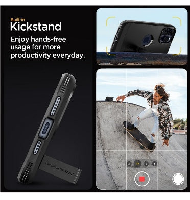Spigen iPhone 15 Pro Premium Tough Armor Magfit Case Black product image 4