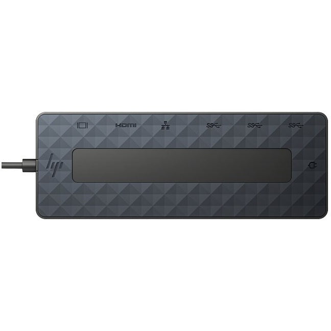 HP Universal USB-C Multiport Hub (50H98AA) — rear view