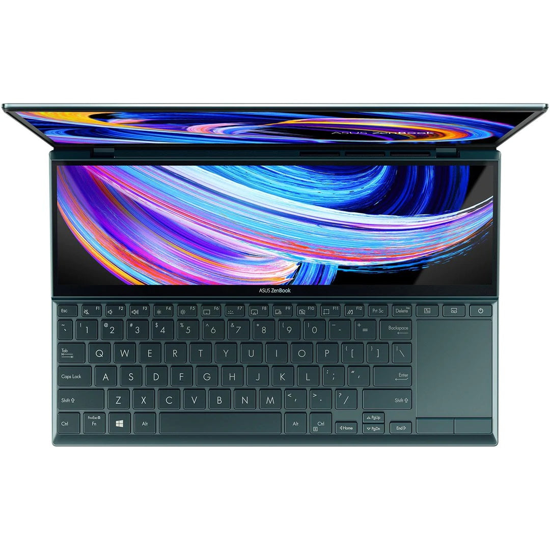 ASUS Zenbook Duo 14 UX482 Notebook PC – Core i7-1195G7 / 14.0″ FHD / 16GB RAM / 512GB SSD / NVIDIA GeForce MX450 2GB GDDR6 Gr